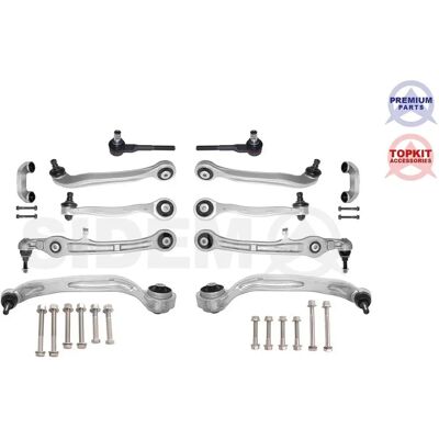 Kit de reparación de suspensión SIDEM A6 C6 - Brazos triangulares para eje delantero Kit de reparación de suspensión SIDEM A6 C6 - Brazos triangulares para eje delantero
