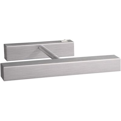 Massive Lynne Rettangolare alluminio spazzolato piccola - Illuminazione da parete Massive Lynne Rettangolare alluminio spazzolato piccola - Illuminazione da parete