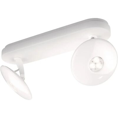 Philips Lighting 531423110 - Illuminazione a Soffitto - Bianco - 2 Faretti Philips Lighting 531423110 - Illuminazione a Soffitto - Bianco - 2 Faretti