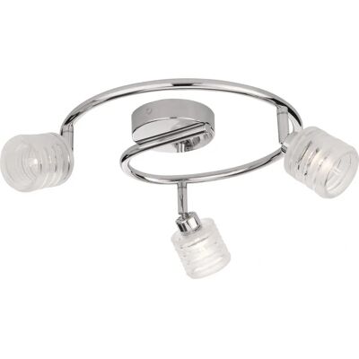 Massive - Aster Aster - Argento - 3 luci - Plafoniera Massive - Aster Aster - Argento - 3 luci - Plafoniera