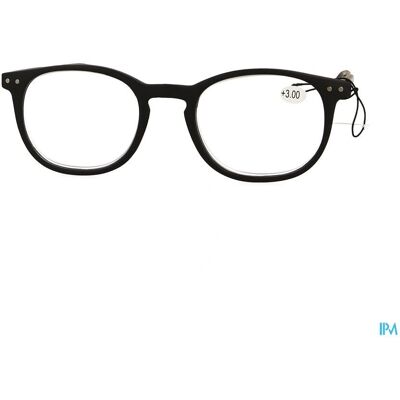 Pharma Glasses Roma Noir +3,00 - Lunettes de lecture Pharma Glasses Roma Noir +3,00 - Lunettes de lecture