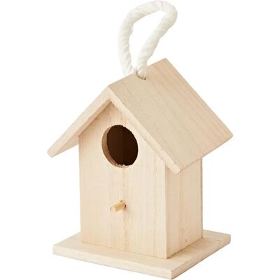 Artemio Beiges Holz-Vogelhaus 13x10x8.3cm Artemio Beiges Holz-Vogelhaus 13x10x8.3cm