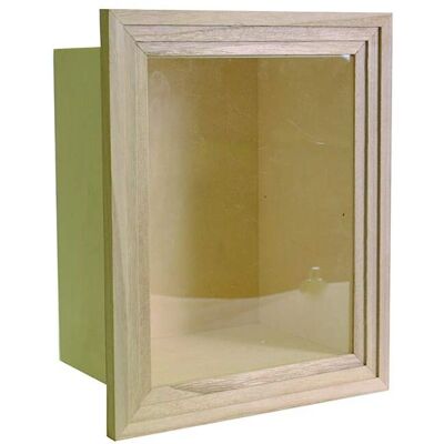 Artemio Wooden Display Case for Miniatures - 23.5x28.5cm - Charismatic Craft Artemio Wooden Display Case for Miniatures - 23.5x28.5cm - Charismatic Craft