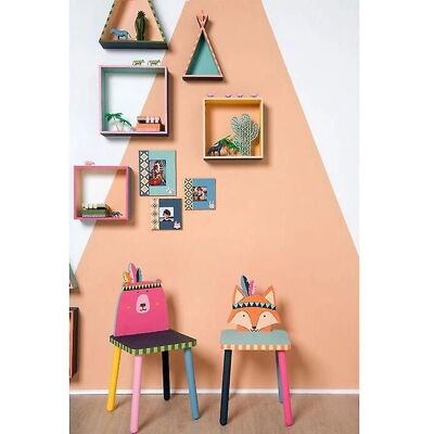 Étagères Tipi Artemio - 45 & 26 cm Bois naturel - Publicité Étagères Tipi Artemio - 45 & 26 cm Bois naturel - Publicité