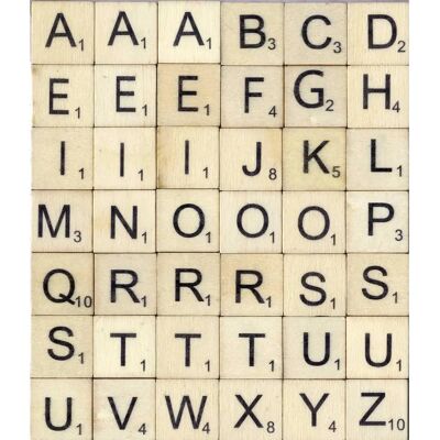 Artemio Houten Letters Scrabble - Bordspel Artemio Houten Letters Scrabble - Bordspel