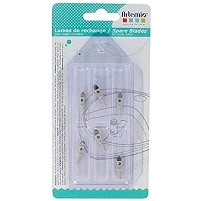 6 lame di ricambio Artemio per taglierina circolare - Lame per bricolage 6 lame di ricambio Artemio per taglierina circolare - Lame per bricolage