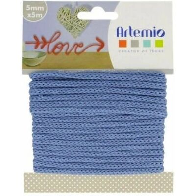 Artemio Blauwe Garens - 5m x 5mm - Breigaren voor Kunst en Handwerk Artemio Blauwe Garens - 5m x 5mm - Breigaren voor Kunst en Handwerk