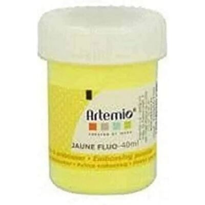 Poudre à Embosser Artemio - Jaune Fluo 40ml - Poudre à Embosser - Publicité Poudre à Embosser Artemio - Jaune Fluo 40ml - Poudre à Embosser - Publicité