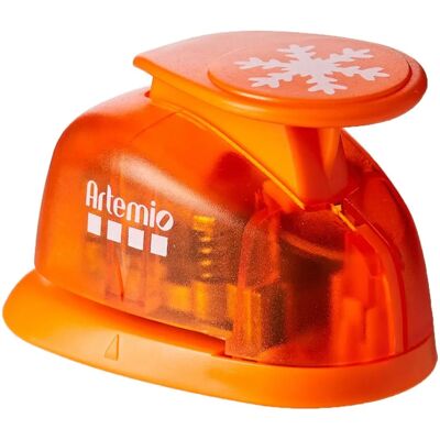 Artemio Fiocco di Neve Arancione 2,5 cm - Timbri per hobby Artemio Fiocco di Neve Arancione 2,5 cm - Timbri per hobby