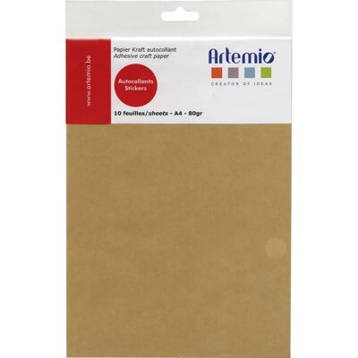 Artemio A4 Braun Kraftpapierblätter - Scrapbooking, Basteln Artemio A4 Braun Kraftpapierblätter - Scrapbooking, Basteln