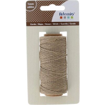 Artemio Natürliche Baumwollschnur - 1mx60m - Bastel- & Dekorationszubehör Artemio Natürliche Baumwollschnur - 1mx60m - Bastel- & Dekorationszubehör