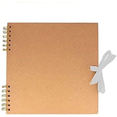 Artemio Recyceltes Kraft Spiralalbum - 40 leere Seiten Artemio Recyceltes Kraft Spiralalbum - 40 leere Seiten