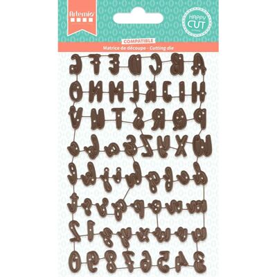 Artemio Matrices de Corte - Alfabeto & Números - Herramienta de Manualidades Artemio Matrices de Corte - Alfabeto & Números - Herramienta de Manualidades