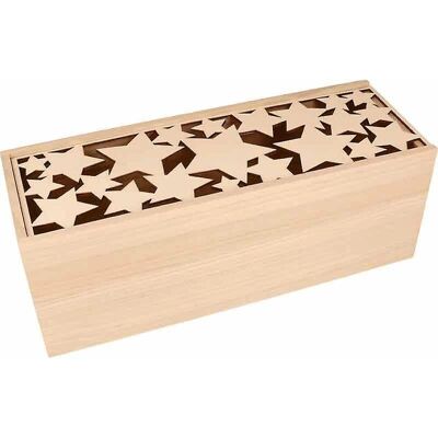Artemio Aufbewahrungsbox mit Sternendeckel - 33 x 12 x 12 cm - Aufbewahrungsbox Artemio Aufbewahrungsbox mit Sternendeckel - 33 x 12 x 12 cm - Aufbewahrungsbox