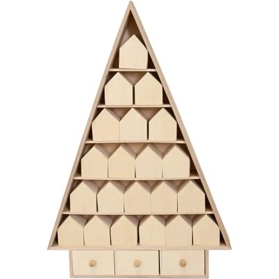 Calendrier de l'Avent Arbre en Bois - Décoration & DIY - Publicité Calendrier de l'Avent Arbre en Bois - Décoration & DIY - Publicité