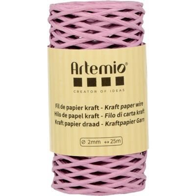 Nite z papieru kraft Artemio Parma - 2mm x 25m - Niebieski Włóczka do rękodzieła Nite z papieru kraft Artemio Parma - 2mm x 25m - Niebieski Włóczka do rękodzieła