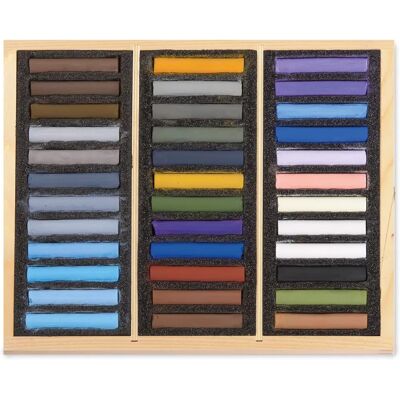 BlockX 36 Pasteles - Nieve Caja de Madera BlockX 36 Pasteles - Nieve Caja de Madera