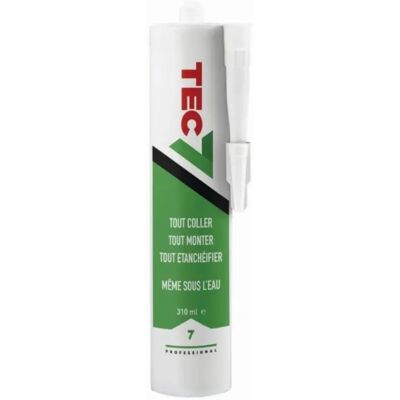 S knowing Tec7 Blanc - Adhésif et Mastic Multi-usage 310 ml - Publicité S knowing Tec7 Blanc - Adhésif et Mastic Multi-usage 310 ml - Publicité