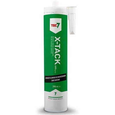 Tec7 X-Tack Montagekit - 290ml Wit Tec7 X-Tack Montagekit - 290ml Wit