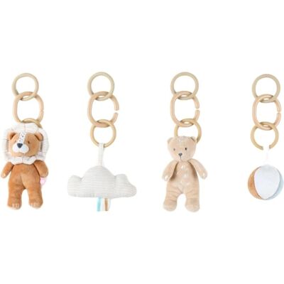 Noukie's Babou & Kendi ensemble d'activités - beige - Arche d'éveil - Publicité Noukie's Babou & Kendi ensemble d'activités - beige - Arche d'éveil - Publicité