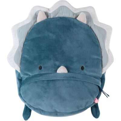 Sac à dos Bleu Veloudoux de Noukie's - Forme de rhinocéros - Publicité Sac à dos Bleu Veloudoux de Noukie's - Forme de rhinocéros - Publicité