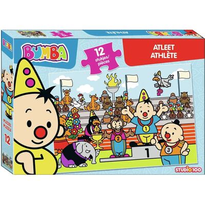 Studio 100 Bumba Puzzle Athlet - 12 Teile Puzzle Studio 100 Bumba Puzzle Athlet - 12 Teile Puzzle