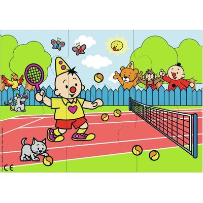 Studio 100 Bumba Puzzle - Tennis - 6 Pièces - Puzzle - Publicité Studio 100 Bumba Puzzle - Tennis - 6 Pièces - Puzzle - Publicité