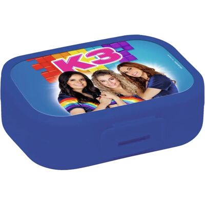 Studio 100 K3 Broodtrommel - Blau Lunchbox Studio 100 K3 Broodtrommel - Blau Lunchbox