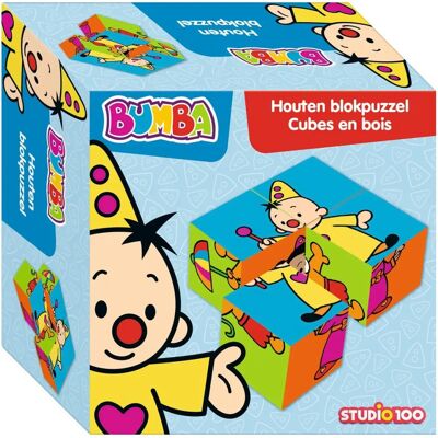 Studio 100 Bumba: Puzzle en blocs de bois - Puzzle - Publicité Studio 100 Bumba: Puzzle en blocs de bois - Puzzle - Publicité