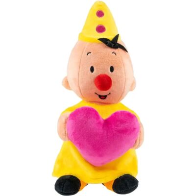 Studio 100 Bumba peluche multicolore avec cœur - peluche - Publicité Studio 100 Bumba peluche multicolore avec cœur - peluche - Publicité