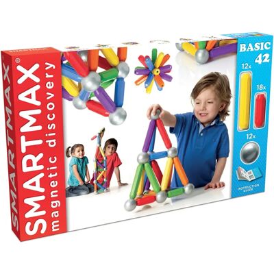 SmartMax Start XL - Zestaw do budowania dla dzieci 3-6 lat, 42 elementy SmartMax Start XL - Zestaw do budowania dla dzieci 3-6 lat, 42 elementy