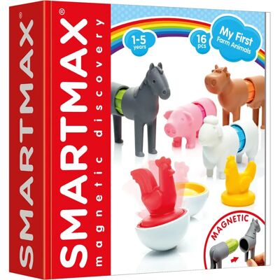 SmartMax Moje pierwsze zwierzęta na farmie - Zabawka edukacyjna SmartMax Moje pierwsze zwierzęta na farmie - Zabawka edukacyjna