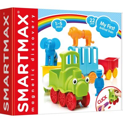 SmartMax Mój Pierwszy Pociąg Zwierząt - Zabawka Konstrukcyjna SmartMax Mój Pierwszy Pociąg Zwierząt - Zabawka Konstrukcyjna