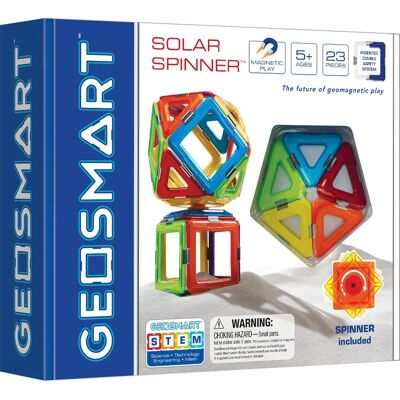 GEOSMART Magnetyczne Klocki Budowlane - 23 szt. - Wielokolorowe - Dla dzieci od 5 lat - Zabawka konstrukcyjna GEOSMART Magnetyczne Klocki Budowlane - 23 szt. - Wielokolorowe - Dla dzieci od 5 lat - Zabawka konstrukcyjna
