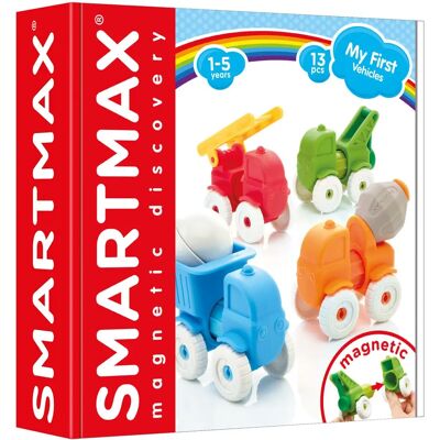 SmartMax Moje pierwsze pojazdy - Magnetyczna zabawka konstrukcyjna dla dzieci 1-5 lat SmartMax Moje pierwsze pojazdy - Magnetyczna zabawka konstrukcyjna dla dzieci 1-5 lat