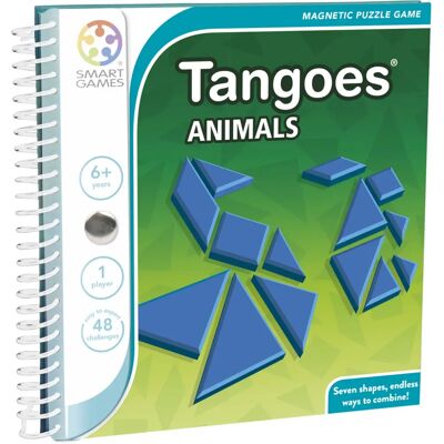 Smart Games Tangoes Animals - Magnetyczna gra podróżna dla 1 gracza Smart Games Tangoes Animals - Magnetyczna gra podróżna dla 1 gracza