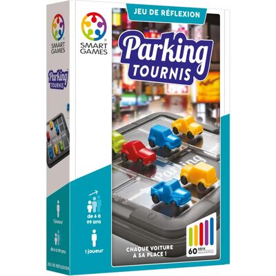 SmartGames Parking Tournis - Utbildningsleksak, Främjar spatial förståelse, Kompakt, för barn SmartGames Parking Tournis - Utbildningsleksak, Främjar spatial förståelse, Kompakt, för barn