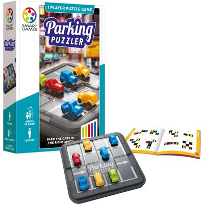 LUDILO Parking Puzzle - Juego de lógica para niños 6+ LUDILO Parking Puzzle - Juego de lógica para niños 6+