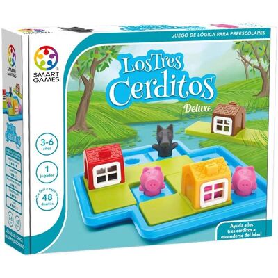 Smart Games Puzzle I Tre Porcellini Deluxe - Gioco Educativo Smart Games Puzzle I Tre Porcellini Deluxe - Gioco Educativo