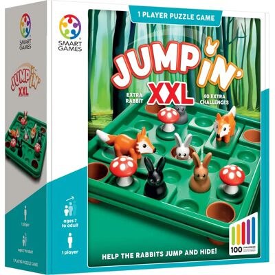 SmartGames Jump'in XXL - Juego de rompecabezas para niños 7+ SmartGames Jump'in XXL - Juego de rompecabezas para niños 7+