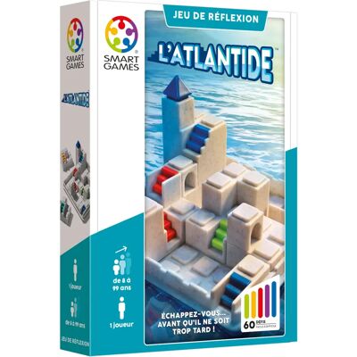 Smart Games L'Atlantide - Juego de rompecabezas con 60 desafíos Smart Games L'Atlantide - Juego de rompecabezas con 60 desafíos