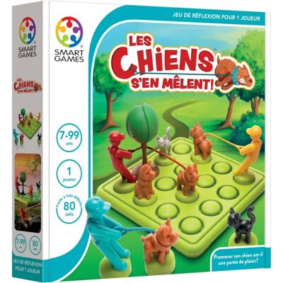 SmartGames Les chiens s'en mêlent - Jeu de logique pour 1 joueur - Publicité SmartGames Les chiens s'en mêlent - Jeu de logique pour 1 joueur - Publicité