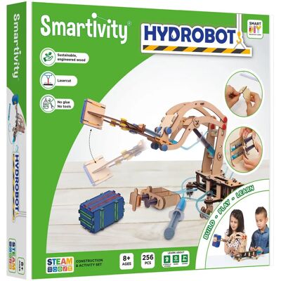 Smartivity Hydrobot - Grue hydraulique multicolore pour enfants - Publicité Smartivity Hydrobot - Grue hydraulique multicolore pour enfants - Publicité