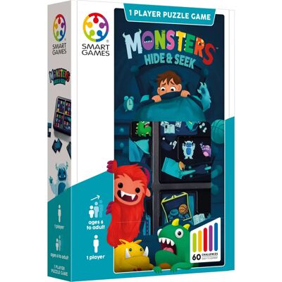Smart Games Monsters Hide & Seek - Gra logiczna dla dzieci Smart Games Monsters Hide & Seek - Gra logiczna dla dzieci