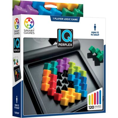 Smart Games IQ Perplex - Puzzle do ćwiczenia mózgu 12+ Smart Games IQ Perplex - Puzzle do ćwiczenia mózgu 12+