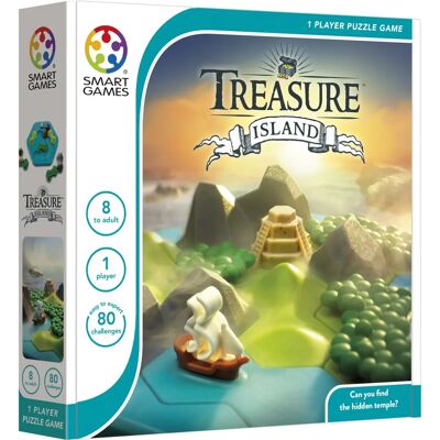 Smart Games Treasure Island - Jeu de société - Publicité Smart Games Treasure Island - Jeu de société - Publicité