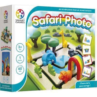 SmartGames Safar Park Jr. - Jeu de Société - Éducatif 2-en-1 pour Enfants 3+ SmartGames Safar Park Jr. - Jeu de Société - Éducatif 2-en-1 pour Enfants 3+