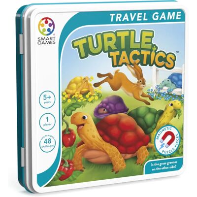 SmartGames Turtle Tactics Puzzle - 48 Wyzwań - Gra logiczna dla 5-99 lat SmartGames Turtle Tactics Puzzle - 48 Wyzwań - Gra logiczna dla 5-99 lat