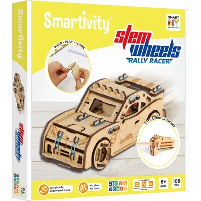Smartivity Rally Racer - STEM speelgoedauto voor kinderen Smartivity Rally Racer - STEM speelgoedauto voor kinderen