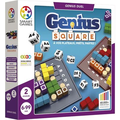 SmartGames Genius Square - Jeu de logique - Publicité SmartGames Genius Square - Jeu de logique - Publicité